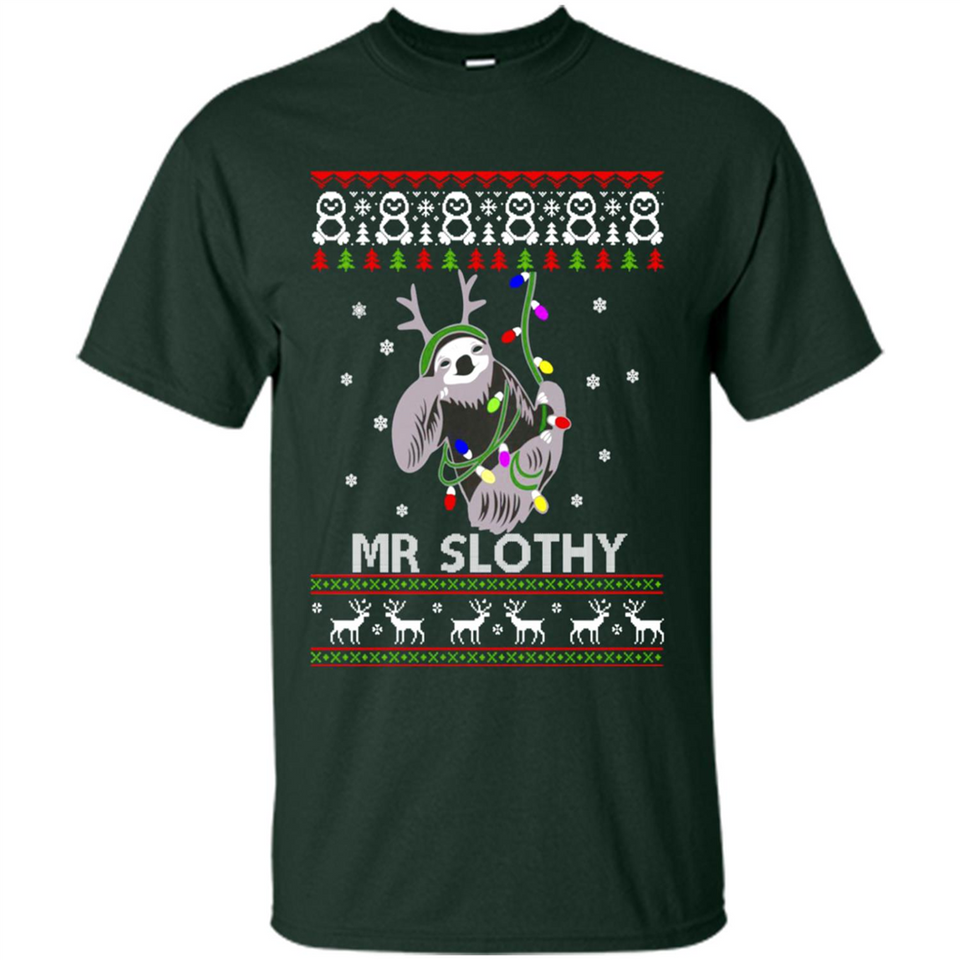 Mr Slothy Christma - Shirt