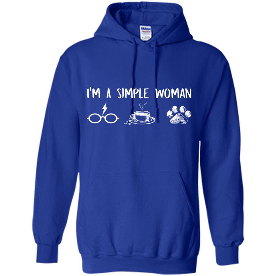 I’m Simple Woman Like Harry Potter, Coffee and Dog