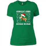 Amazing Dominick The Christmas Donkey-Italian Christmas Donkey - Ladies' Boyfriend T-Shirt