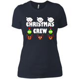 Christmas Crew Gifts Santa Elves Reindeer - Ladies' Boyfriend T-Shirt