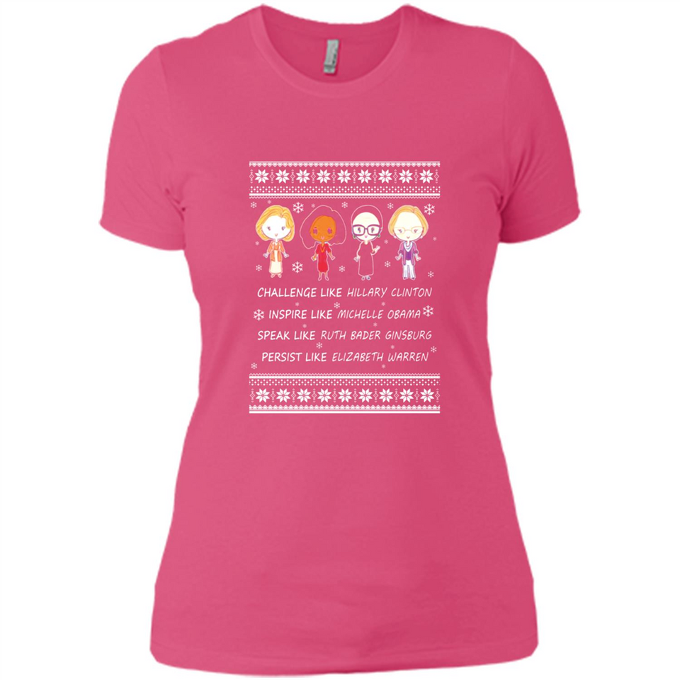 Nasty Women Michelle Hillary Warren Bader Christmas PINGPONG
