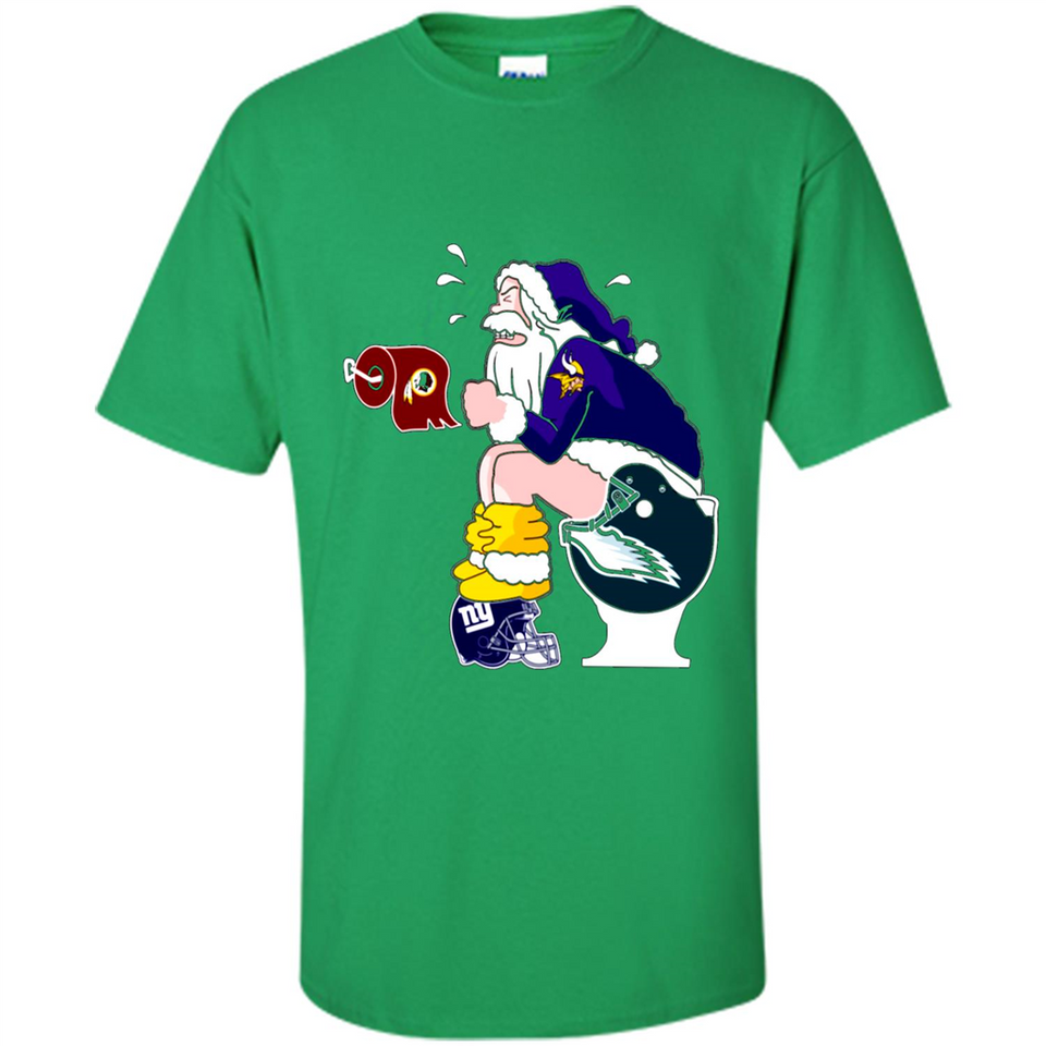 Minnesota Vikings Toilet Santa Claus PINGPONG