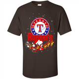 Snoopy Christmas Texas Rangers - Shirt
