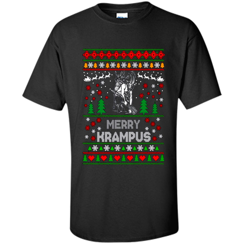 Merry Krampus Christmas sweatshirt PINGPONG