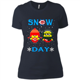 Snow Day Shirt For Cincinnati Reds Vs Minion Fans pingpong
