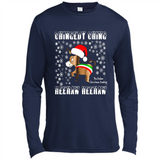Amazing Dominick The Christmas Donkey-Italian Christmas Donkey - Canvas Long Sleeve T-Shirt