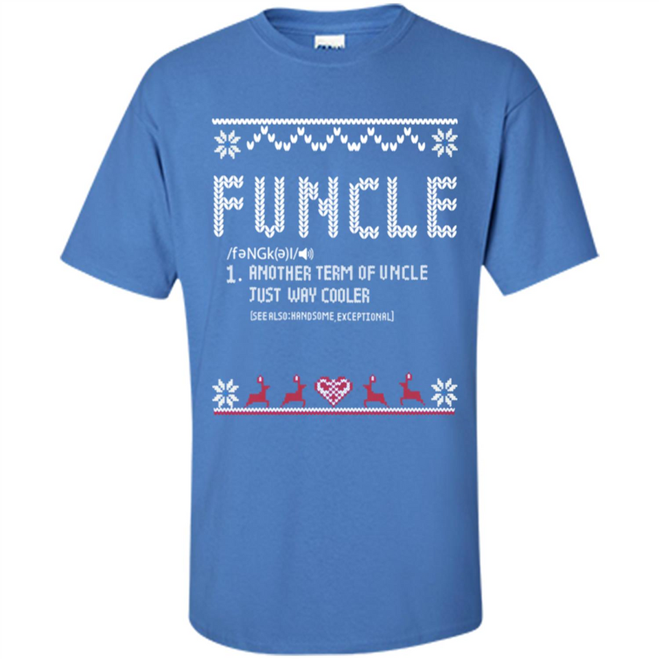 Mens Christmas Funcle Definition - Shirt