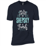 Shepsky Shirt Family Dog