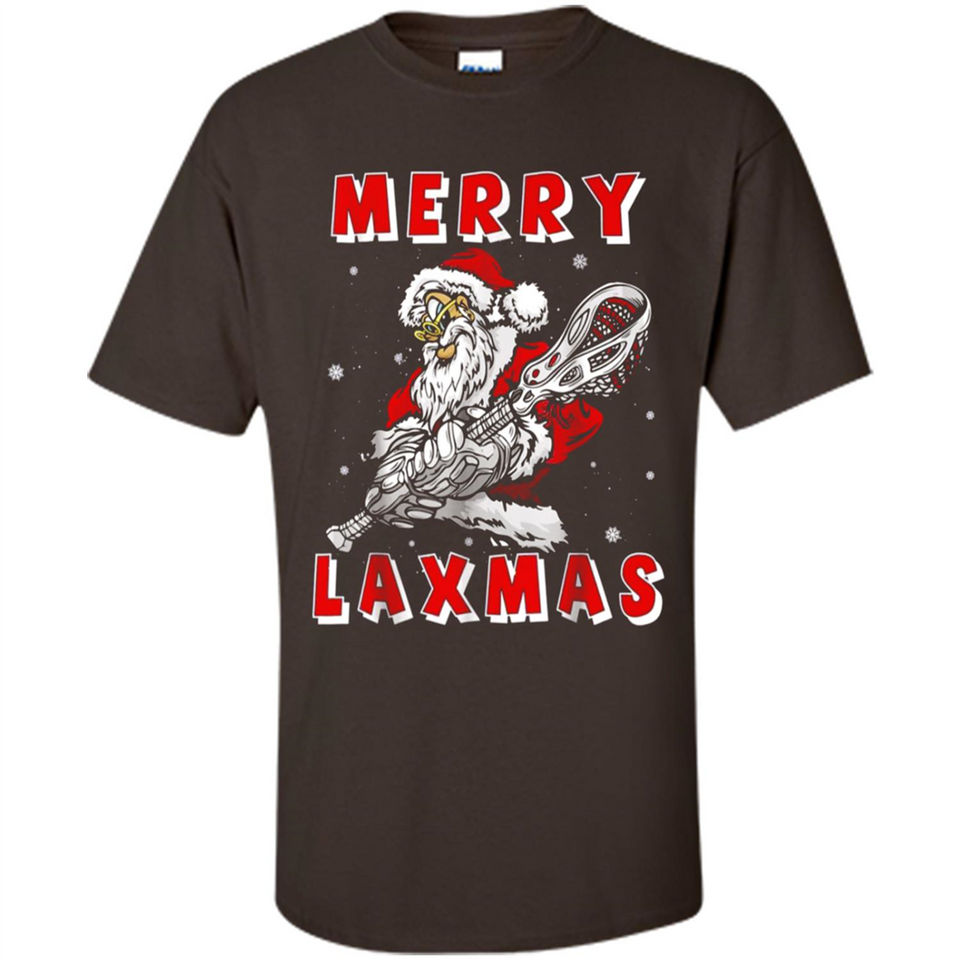 Lacrosse Merry Laxmas Santa - Shirt