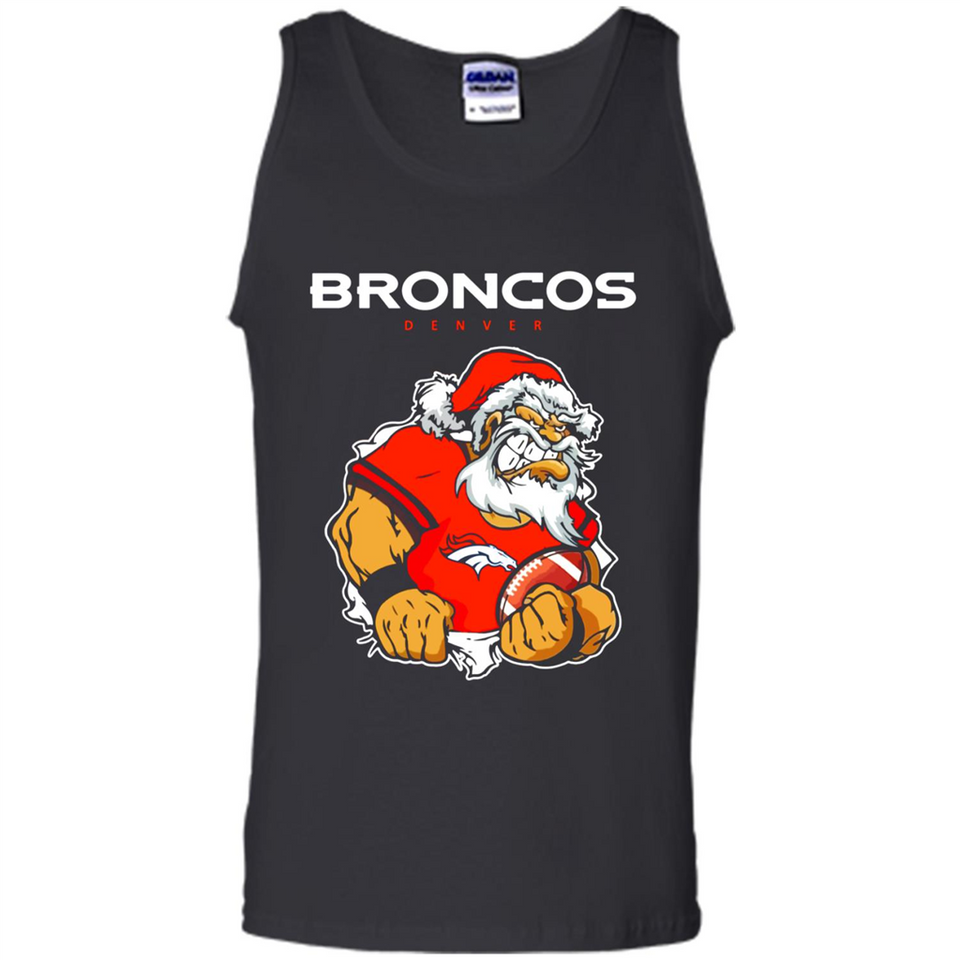 Grumpy Santa Claus Broncos Denver Football Team PINGPONG