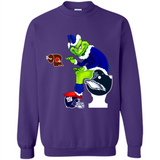 New York Giants Toilet Grinch Santa Claus Football Fan PINGPONG