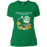 Grumpy Santa Claus Seahawks Seattle Football Team PINGPONG