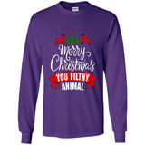 Merry Christmas You Filthy Animal PINGPONG