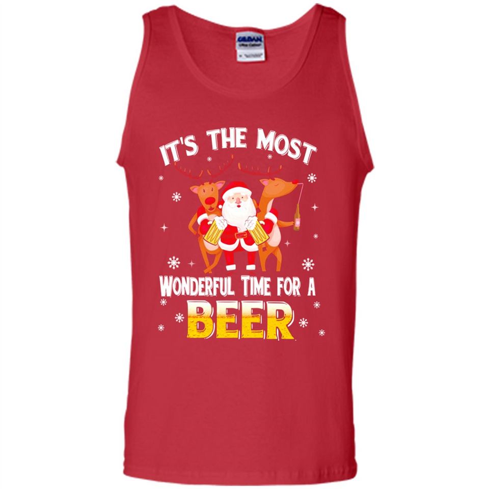 Its The Most Wonderful Time for a Beer - Tank Top