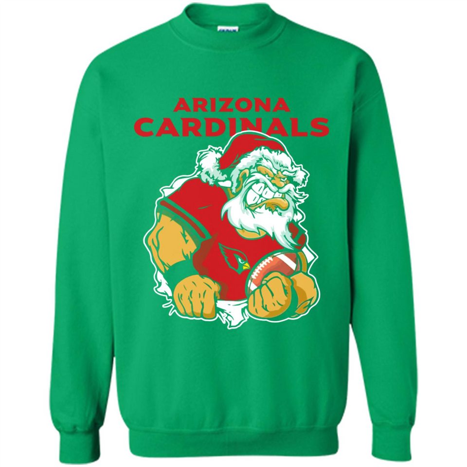 Grumpy Santa Claus Arizona Cardinals Football Team PINGPONG