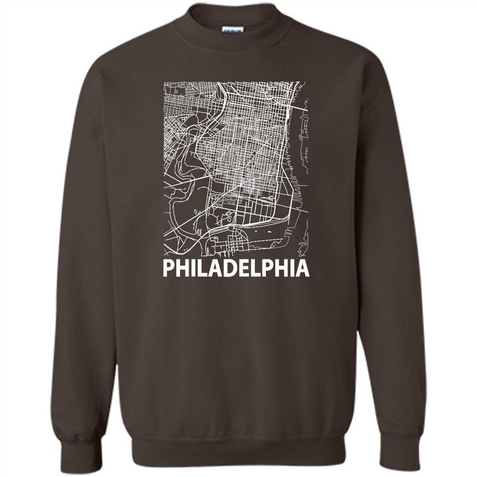 Philadelphia Pennsylvania City Map Souvenir