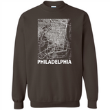 Philadelphia Pennsylvania City Map Souvenir