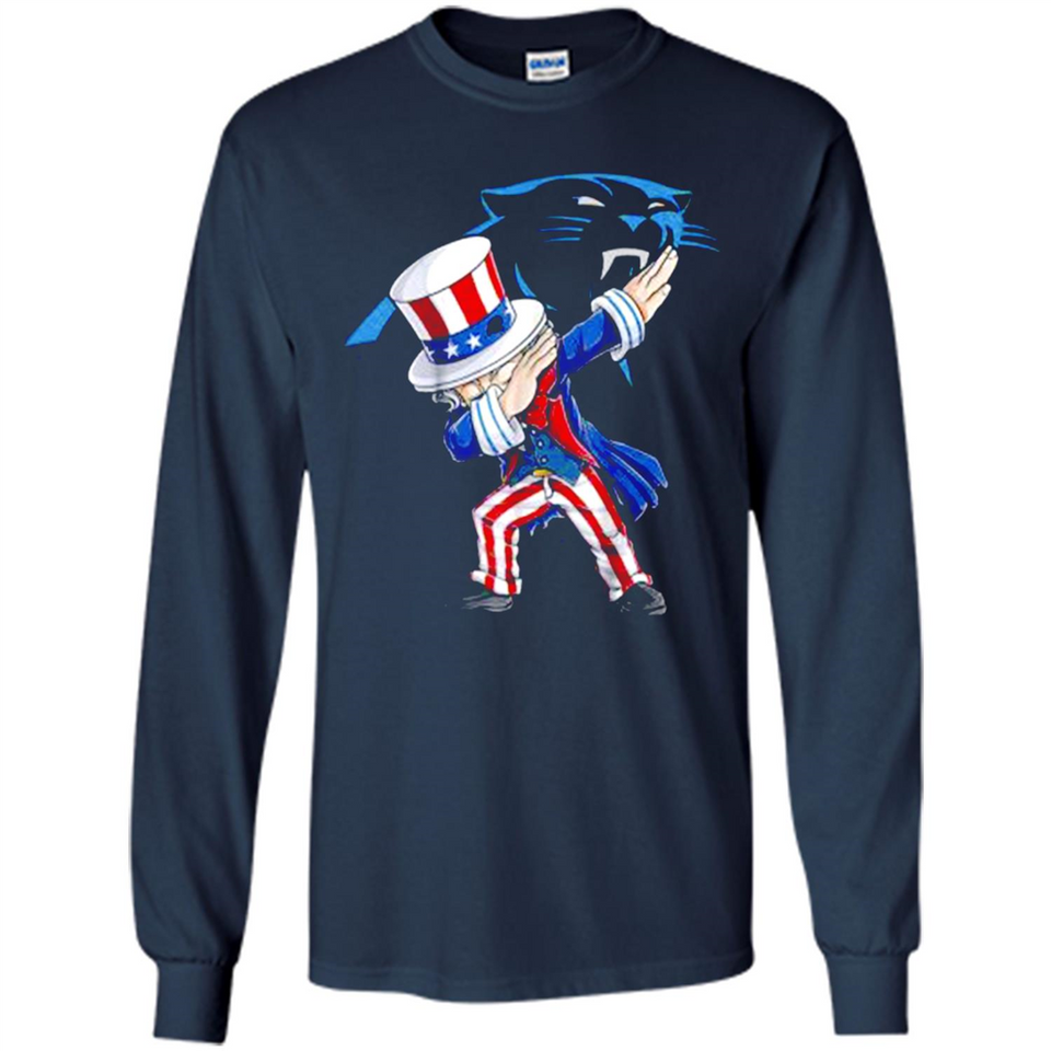 NFL CAROLINA PANTHERS UNCLE SAM DABBING INDEPENDENCE DAY