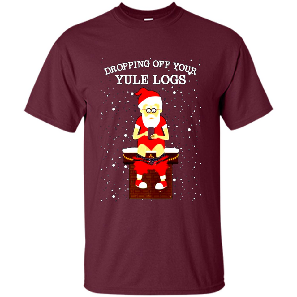 Santa Dropping Off Your Yule Logs