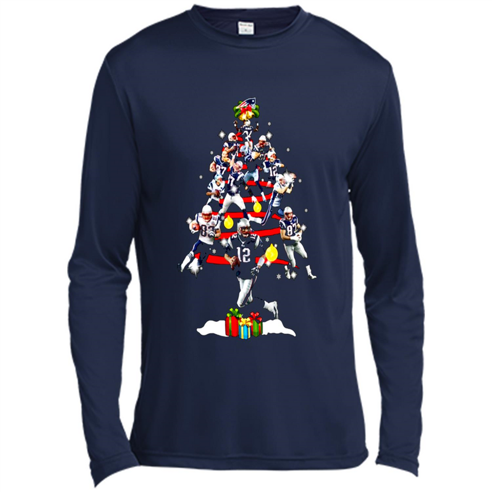 NEW ENGLAND PATRIOTS PLAYERS CHRISTMAS TREE PINGPONG