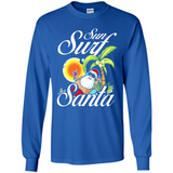 Sun Surf Santa - Long Sleeve T-Shirt