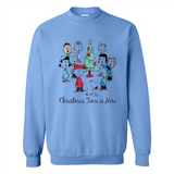 Snoopy Christmas Time Is Here Sporty T-Shirt - Sweatshirt