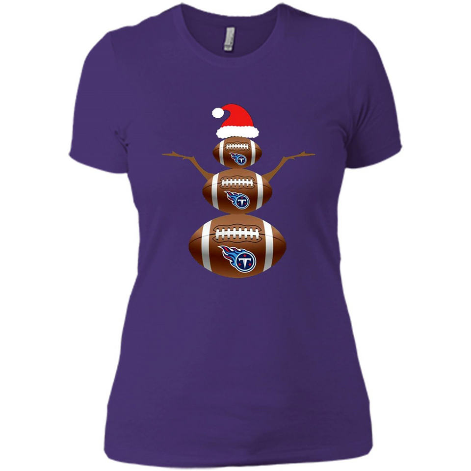 Tennessee Titans NFL Dabbing Snowman Xmas