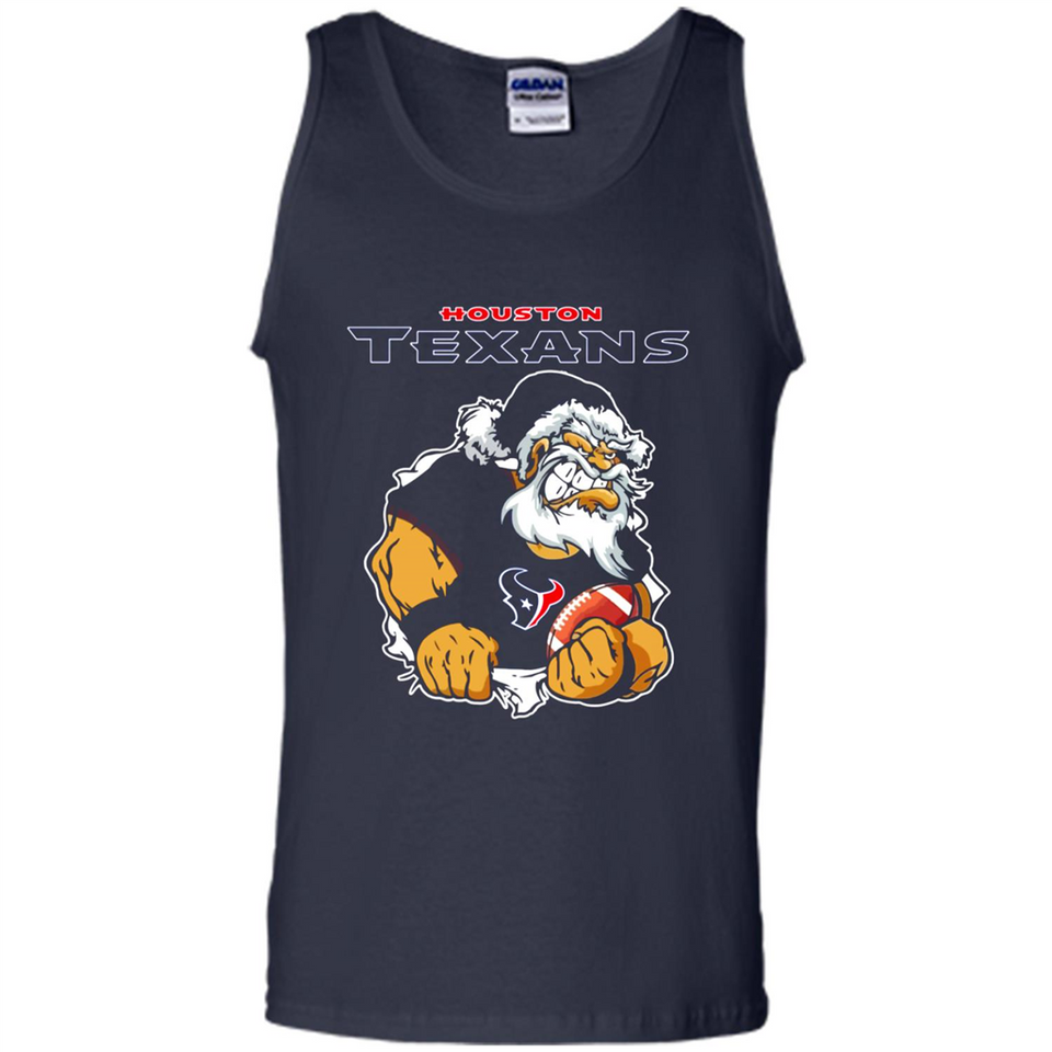 Grumpy Santa Claus Houston Texans Football Team PINGPONG
