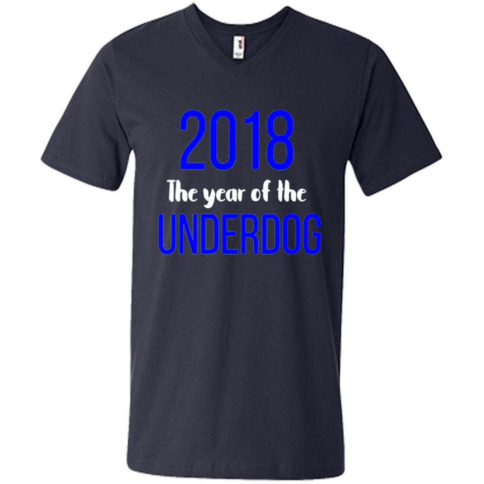 2018 The Year of the underdog tee - Men's V-Neck