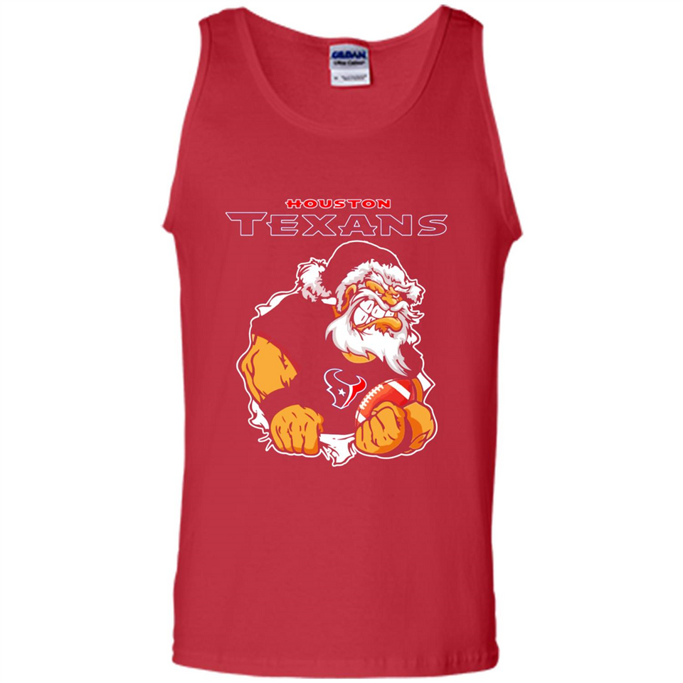 Grumpy Santa Claus Houston Texans Football Team PINGPONG