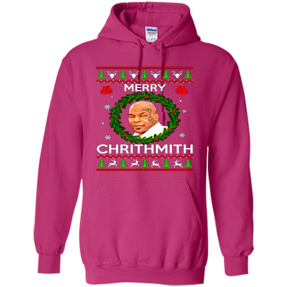 Mike Tyson Merry Chritmith Christmas Sweatshirt PINGPONG