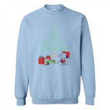 Snoopy Merry Christmas with Christmas tree T-Shirt - Sweatshirt