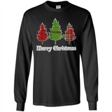 Plaid Christmas Tree Shirt Merry Christmas Plaid is Rad