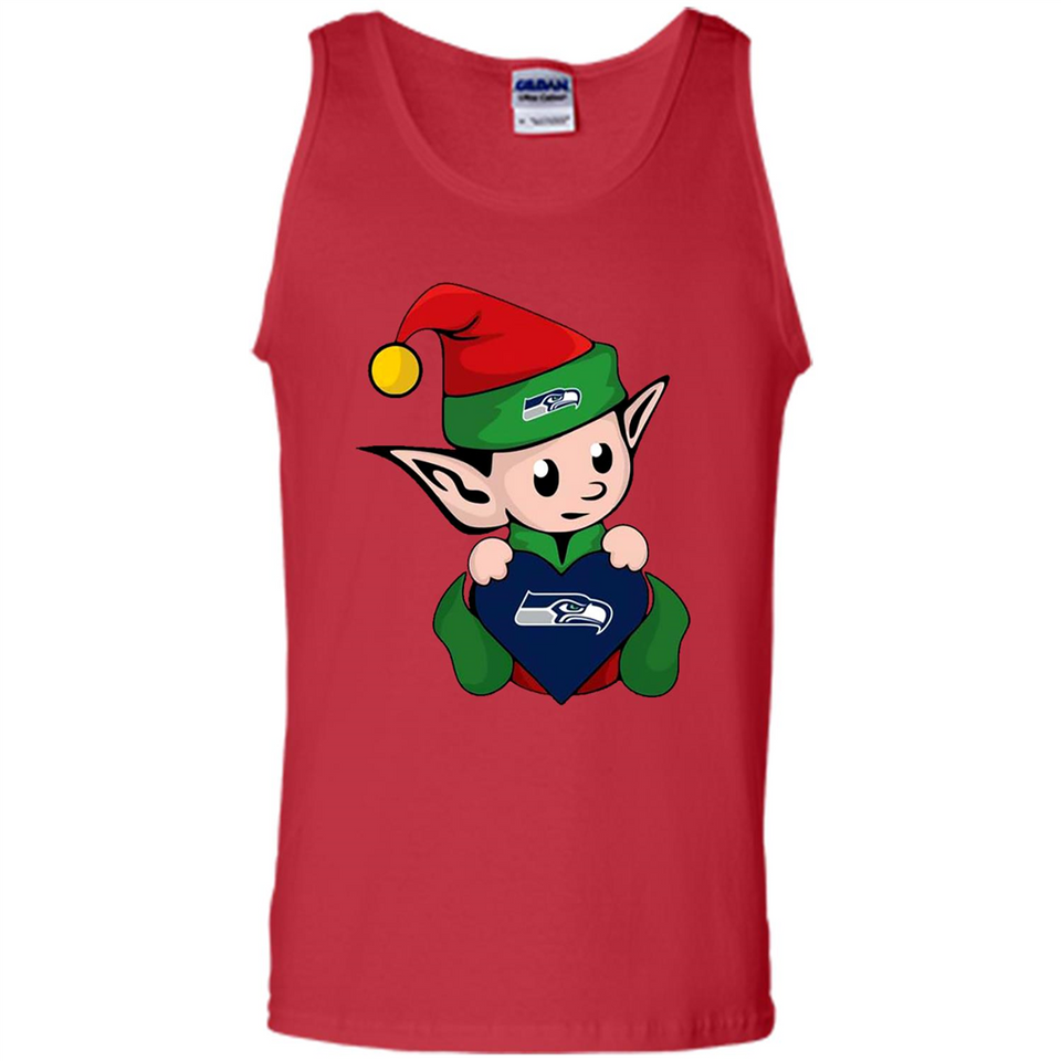 Seattle Seahawks ELF Elves Grinch Santa Claus