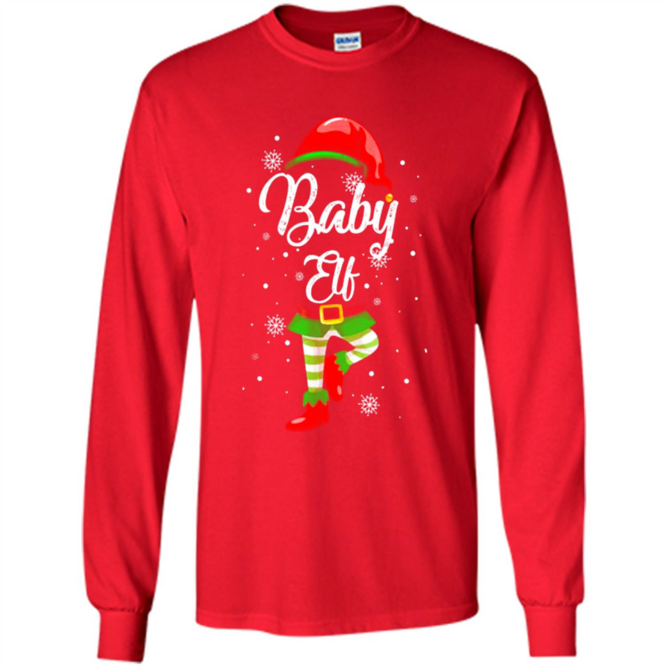 Baby Elf Matching Family Christmas T-Shirt Pajamas Elves PINGPONG