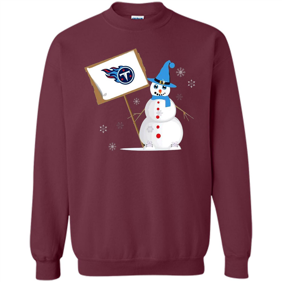 Tennessee Titans Snowman Funny