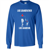 Boston Red Sox GrandFather Like GrandSon - Long Sleeve T-Shirt