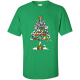 NEW ENGLAND PATRIOTS PLAYERS CHRISTMAS TREE PINGPONG