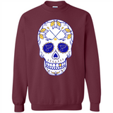 St. Louis Blues Hockey Sugar Skull Day of the Dead