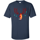 Football Christmas Shirt Reindeer Christmas Football Funny - Shirt