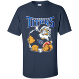 Grumpy Santa Claus Tennessee Titans Football Team PINGPONG