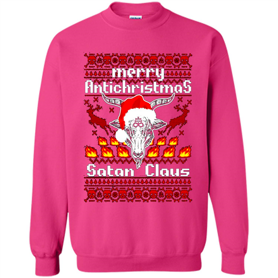 Merry Antichristmas Satan Claus Christmas sweater Sweater PINGPONG