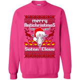 Merry Antichristmas Satan Claus Christmas sweater Sweater PINGPONG