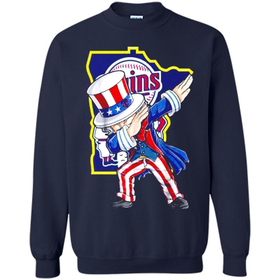 MLB MINNESOTA TWINS UNCLE SAM DABBING INDEPENDENCE DAY
