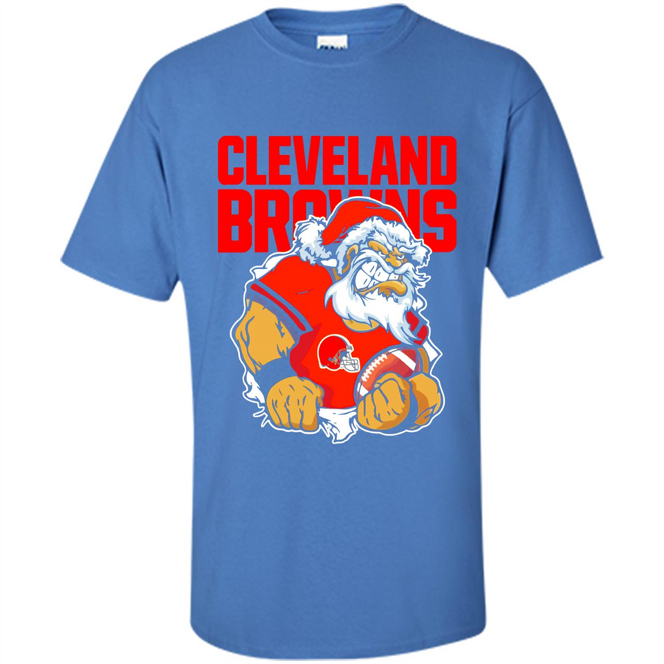 Grumpy Santa Claus Cleveland Browns Football Team PINGPONG