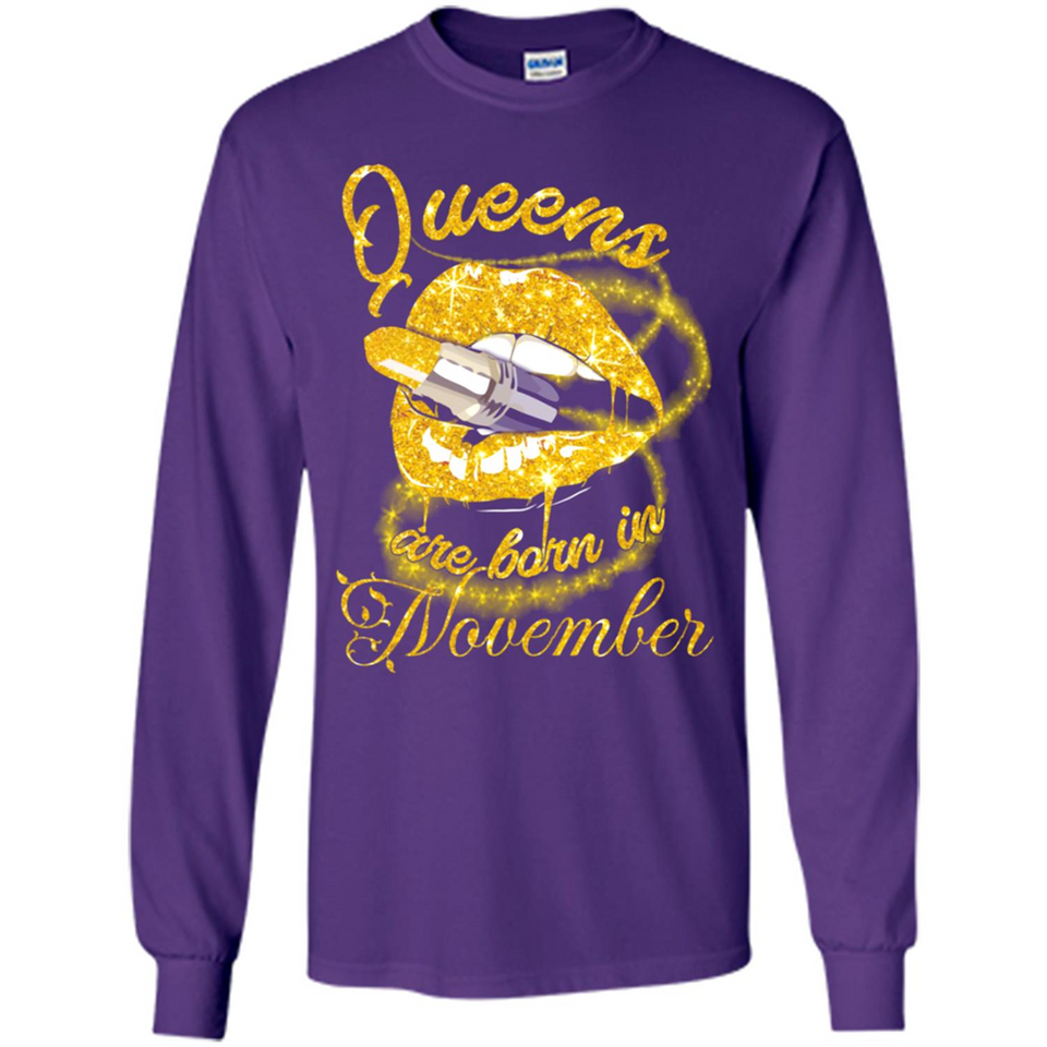 Queens Are Born In November Sexy Lips Lipstick