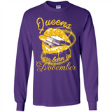 Queens Are Born In November Sexy Lips Lipstick