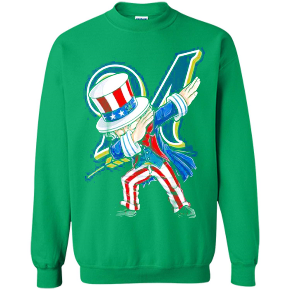 MLB MILWAUKEE BREWERS UNCLE SAM DABBING INDEPENDENCE DAY
