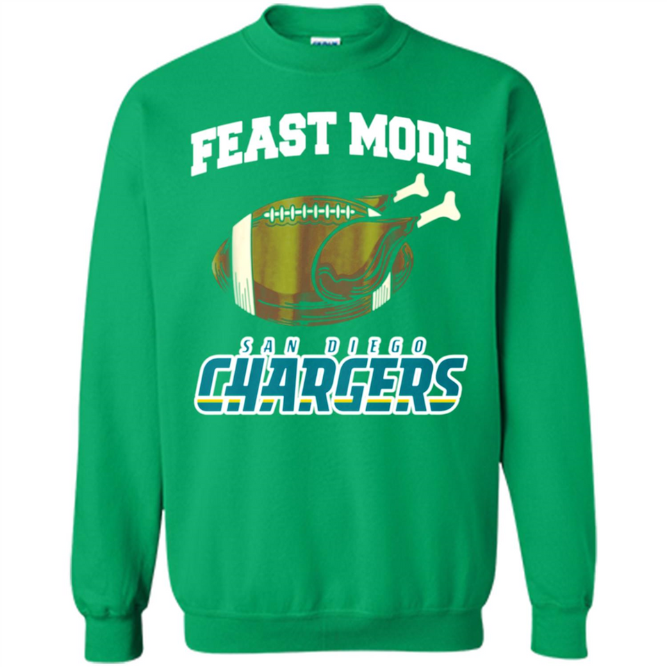 Feast Mode Chargers Shirt - San Diego Turkey Thanksgiving
