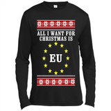 All I want for Christmas is EU ugly - Canvas Long Sleeve T-Shirt